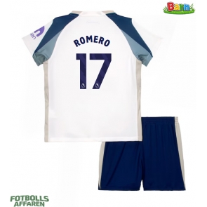 Tottenham Hotspur Cristian Romero #17 Hemmaställ Barn 2025-26 Kortärmad (+ Korta byxor)